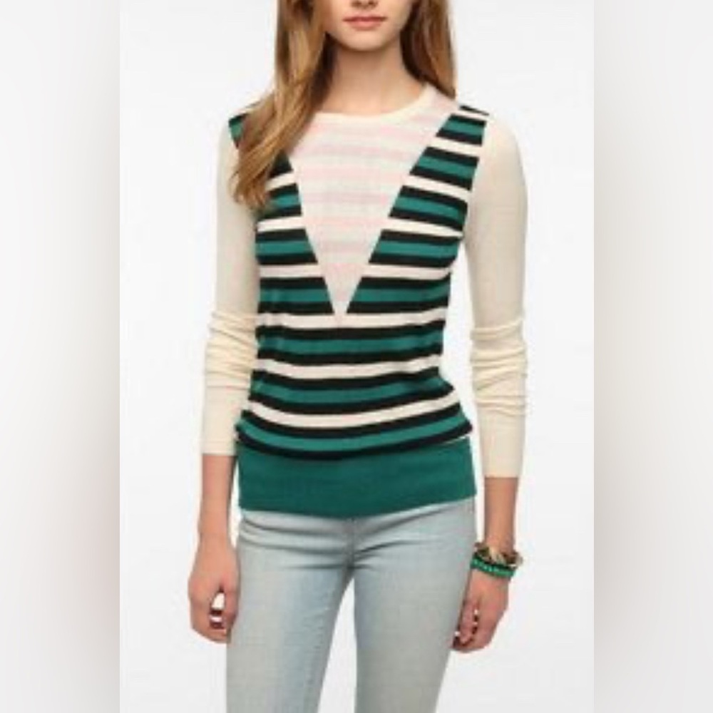 Coincidence & Chance Sweaters Uo Jane Intarsia Knit Pullover Sweater